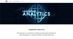 Desktop Screenshot of legendaryanalytics.com